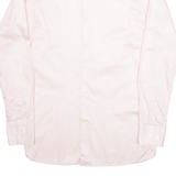 TED BAKER Endurance Mens Plain Shirt Pink Long Sleeve M