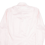 TED BAKER Endurance Mens Plain Shirt Pink Long Sleeve M