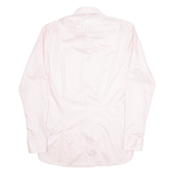 TED BAKER Endurance Mens Plain Shirt Pink Long Sleeve M