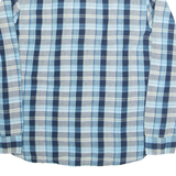 LEVI'S Mens Shirt Blue Check Long Sleeve L