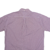 TOMMY HILFIGER Mens Shirt Red Check Short Sleeve XL