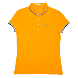 LACOSTE Womens Polo Shirt Orange M
