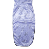 ROSE Eastern Inspired Womens Pencil Dress Purple Floral Sleeveless Long M