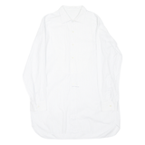 RUDOLPH GUGGLEBERG Mens Shirt White Striped Long Sleeve XL