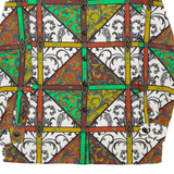 SOLANGE MONDOR Womens Shirt Brown Paisley Long Sleeve L