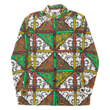 SOLANGE MONDOR Womens Shirt Brown Paisley Long Sleeve L