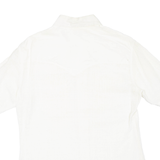 Mens Plain Shirt Cream XL