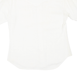 Mens Plain Shirt Cream XL