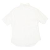 Mens Plain Shirt Cream XL