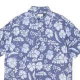 OVIESSE Mens Shirt Blue Floral XL