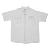 DETOX Mens Plain Shirt Grey 3XL