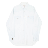 TEDDY'S Mens Denim Shirt Blue Long Sleeve M
