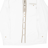 Mens Shirt White Long Sleeve L