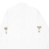 Mens Shirt White Long Sleeve L
