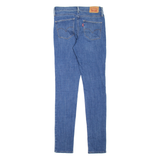 LEVI'S Slimming Womens Jeans Blue Slim Skinny W27 L32