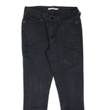 LEVI'S 711 Womens Jeans Black Slim Skinny W29 L26