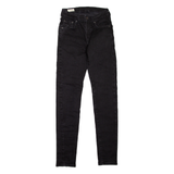 LEVI'S Taper BIG E Womens Jeans Black Slim Skinny W24 L32