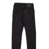 LEVI'S Taper BIG E Womens Jeans Black Slim Skinny W24 L32