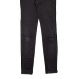 LEVI'S 710 Womens Jeans Black Slim Skinny W24 L30