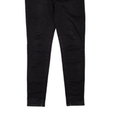 LEVI'S 720 High Rise BIG E Womens Jeans Black Slim Skinny W28 L28