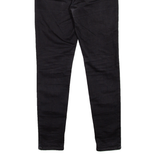 LEVI'S 720 High Rise BIG E Womens Jeans Black Slim Skinny W28 L28