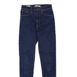 LEVI'S Mile High BIG E Womens Jeans Blue Slim Skinny W27 L30