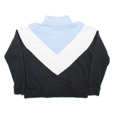 FILA Womens Sweatshirt Black 1/4 Zip XL