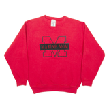 ALERE Marine Mom Womens Sweatshirt Red USA M