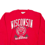 GALT SAND Wisconsin Badgers Mens Sweatshirt Red USA L