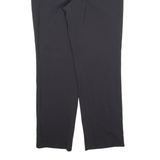 Chino Mens Trousers Grey Regular Straight Wool W36 L34