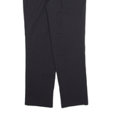 Chino Mens Trousers Grey Regular Straight Wool W36 L34