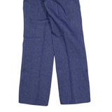 LUTTEURS Workwear Mens Trousers Blue Regular Straight W28 L33
