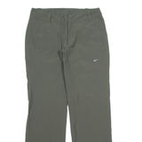 NIKE GOLF Womens Trousers Grey Regular Straight W30 L32