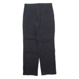 LEE COOPER Chino Mens Trousers Black Regular Straight W30 L32