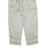 Pleated Chino Womens Trousers Silver Relaxed Tapered 90s W26 L26