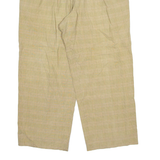 FREY Chino Womens Trousers Beige Regular Straight 90s Linen W30 L25