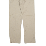 DOCKERS D1 Chino Mens Trousers Beige Regular Tapered W32 L32