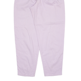 ESPRIT Pleated Chino Womens Trousers Pink Relaxed Tapered W28 L30