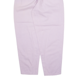 ESPRIT Pleated Chino Womens Trousers Pink Relaxed Tapered W28 L30
