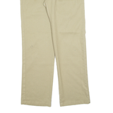 DICKIES Workwear Mens Trousers Beige Slim Straight W31 L32