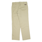 DICKIES Workwear Mens Trousers Beige Slim Straight W31 L32