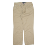 TOMMY HILFIGER Mens Trousers Beige Relaxed Straight W36 L32