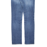 LEVI'S Womens Jeans Blue Slim Straight Stone Wash W28 L32