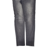 LEVI'S BIG E Womens Jeans Black Slim Tapered Charcoal Wash W34 L34