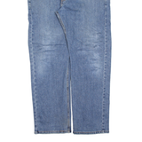LEVI'S Signature Womens Jeans Blue Regular Straight Stone Wash W38 L30