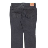 LEVI'S Superlow Womens Jeans Black Slim Bootcut Charcoal Wash W30 L30