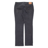 LEVI'S Superlow Womens Jeans Black Slim Bootcut Charcoal Wash W30 L30