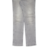 LEVI'S Levi's Line 8 Womens Jeans Grey Slim Skinny Stone Wash W32 L32