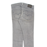 LEVI'S Levi's Line 8 Womens Jeans Grey Slim Skinny Stone Wash W32 L32
