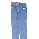 LEVI'S Mile High BIG E Womens Jeans Blue Slim Skinny W28 L30